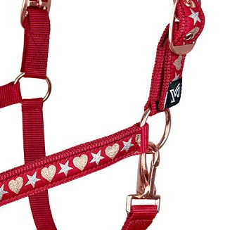 Kantar podszyty futrem Y Cyntia - Red  / 18920 - 4