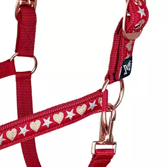 Fleece-lined halter Y Cyntia - Red - 4