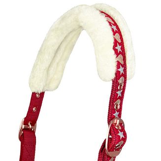 Kantar podszyty futrem Y Cyntia - Red  / 18920 - 5