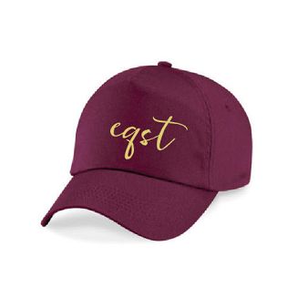 Czapka z daszkiem EQST - bordowa