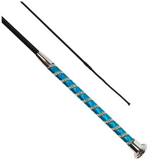 Dressage whip  Euphoria, blue, 110 cm - 2