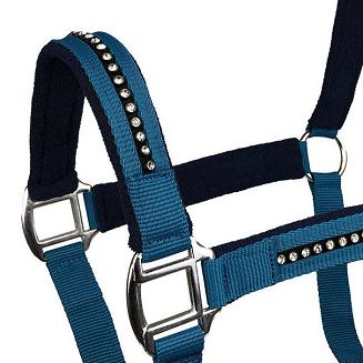 Kantar taśmowy Y Quartz podszywany - turkusowy / 1817 - 2