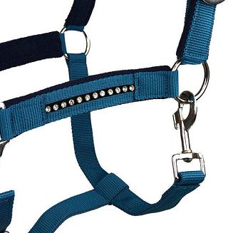 Kantar taśmowy Y Quartz podszywany - turkusowy / 1817 - 4