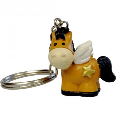 Keychain with a horse HAPPY ROSS Guardian angel / 40693