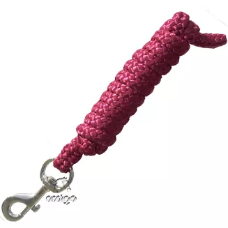 MUSTANG Uwiązy z liny z karabinkiem obrotowym - 0058 44 bordowy