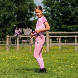 Kantar + uwiąz dla Hobby Horse QHP Cherry Pink / 5674 - 3