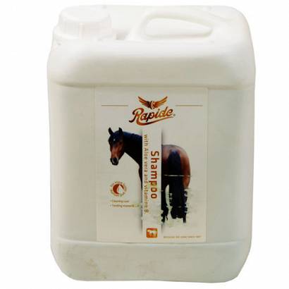 Szampon pielęgnacyjny dla koni RAPIDE Shampoo -  z aloesem i witaminą B - 5L / 1032573