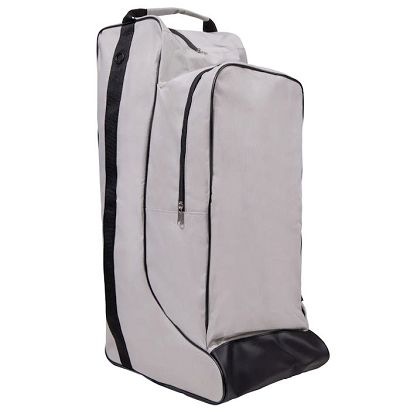 Torba na oficerki i na kask QHP Combi Grey-Black/ 8104