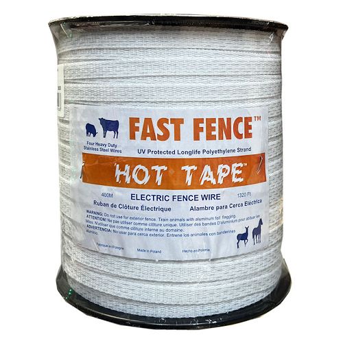 HORIZONT Electric Fence Tape for Horses 12 mm / 400 m
