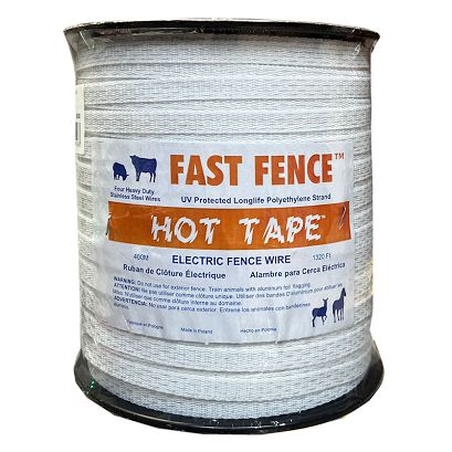 HORIZONT Electric Fence Tape for Horses 12 mm / 400 m