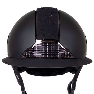 QHP Ohio Polo Visor Riding Helmet Black, EN1384:2023 / 8834 - 5