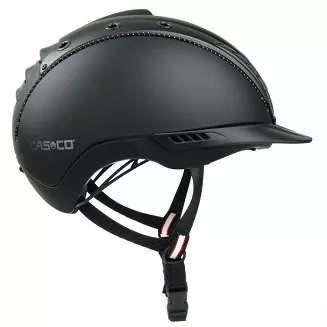 Bardzo lekki kask do jazdy konnej, tytanowy panel, regulacja obwodu, wentylacja.