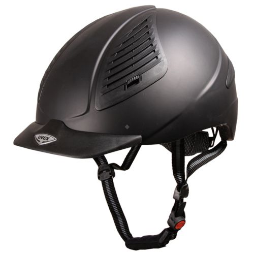 UVEX Kask jeździecki EXXENTIAL- regulowane otwory wentylacyjne, z atestem VG1 / 433450