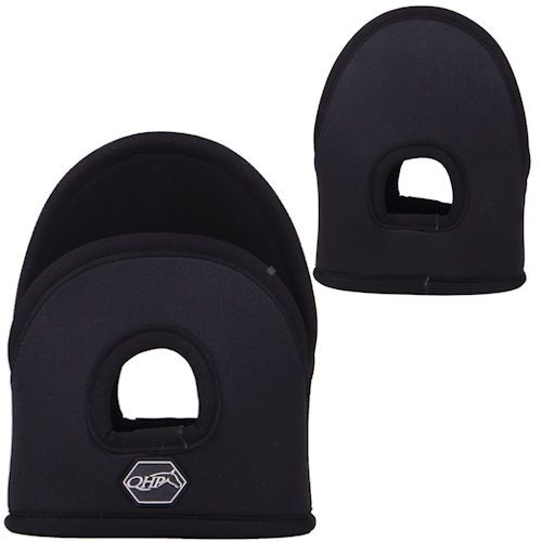 Pokrowce na strzemiona QHP neoprenowe - para / 5378 Kolor czarny.