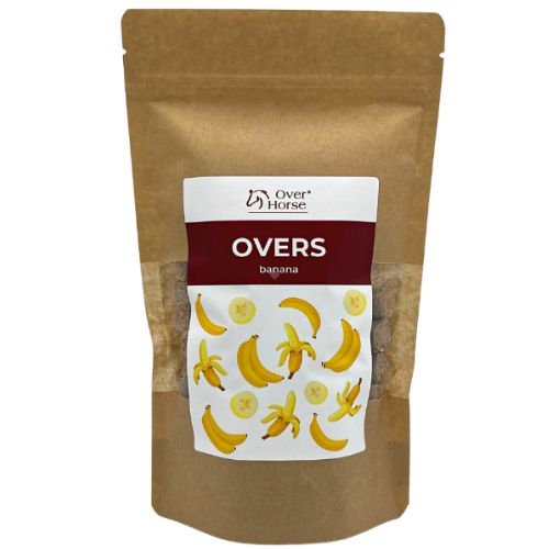 Treats for horses banana OVER HORSE Overs, 0,5 kg