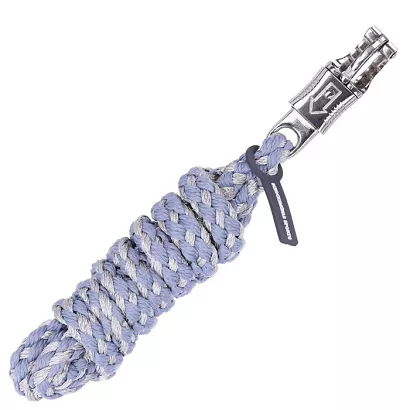 Lead Rope SCHOCKEMÖHLE Catch Style  with PH panic hook, Milky Blue-Lurex / 1320-00022