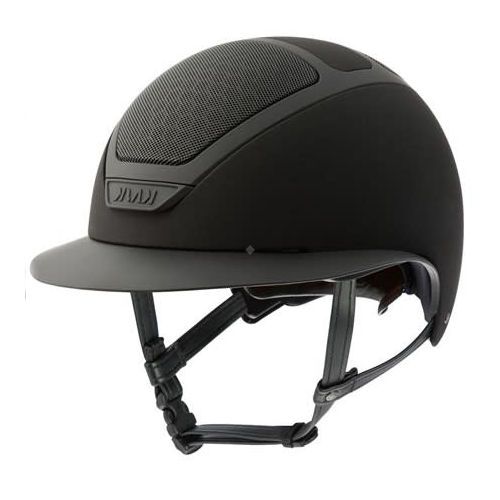 Kask jeździecki KASK STAR LADY  HUNTER czarny z czarną ramką / HHE00032.210