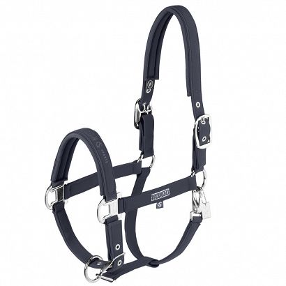 Headcollar ESKADRON Double Pin Softshell, Navy / 4201075