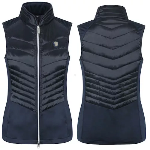 Kamizelka jeździecka damska COVALLIERO Wiosna - Lato 2022 / 322404 Kolor granatowy - dark navy.