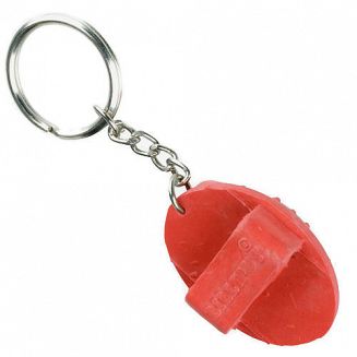 Key ring HORZE brush / 58050 kolor czerwony