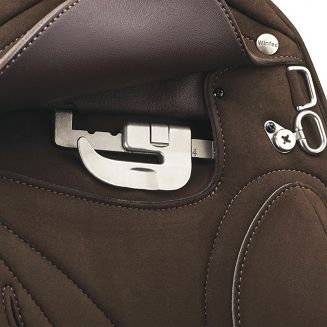 Siodło rajdowe WINTEC Pro Endurance Hart / 10949 - brązowy zbliżenie na zamek