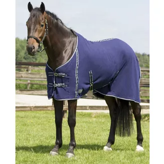 Derka polarowa - osuszająca QHP BASIC zapinana pod brzuchem / 6018 - blue