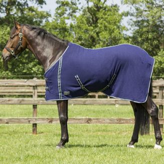 Derka polarowa - osuszająca QHP BASIC zapinana pod brzuchem / 6018 - blue