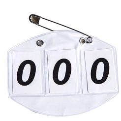 3-digits starting badge  NOWAK CENTER  1 piece / 3098152