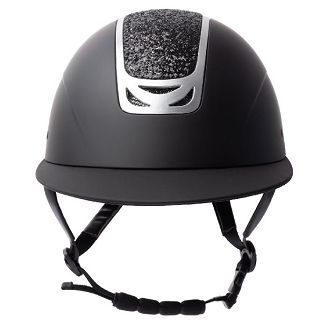 Kask jeździecki HORZE Arix II Crystal Black, z szerokim daszkiem / CE EN 1384:2023 - 3