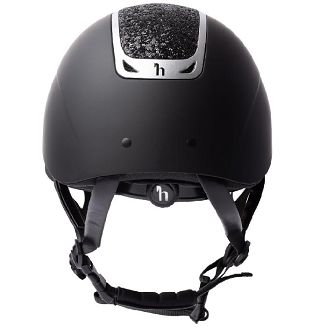 Kask jeździecki HORZE Arix II Crystal Black, z szerokim daszkiem / CE EN 1384:2023 - 4