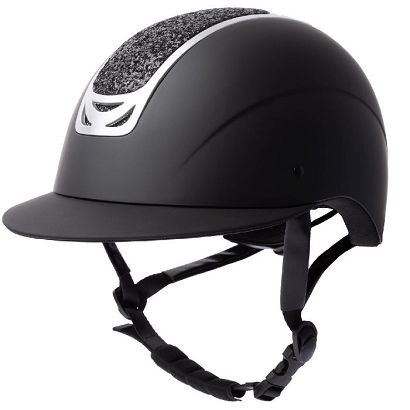 Riding Helmet HORZE Arix II Crystal Black / CE EN 1384:2023