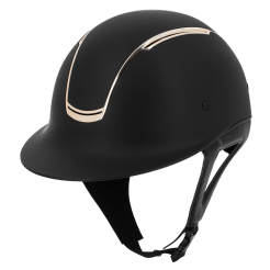 Kask jeździecki EQUI-THEME Soazy Rose Gold matowy / 9119732