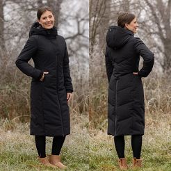 Płaszcz jeździecki zimowy COVALLIERO Black / 32306