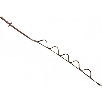 Wodze myśliwskie, skórzano-parciane ERIC THOMAS Pro Web - pętelkowe / 307121 koor brązowy - havana