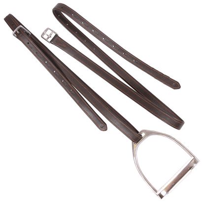 Leather StirrupDAW-MAG stitched / 09020