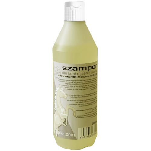 Szampon dla koni HIPPIKA do jasnej sierści /500ml