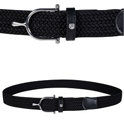 Elastic belt  HKM Ann Black-Silver / 13312