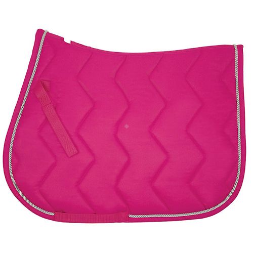 Bawełniany, gruby 2cm potnik  pod siodło skokowe lub ogólnoużytkowe, kolor wiśniowy.