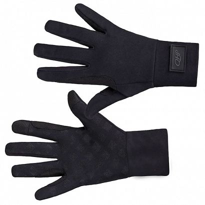 Winter riding glove QHP Avelie, black / 7319