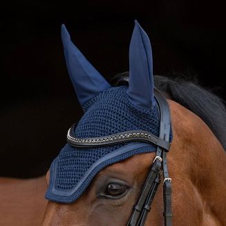 Ear Bonnet COVALLIERO Linea, navy - 2