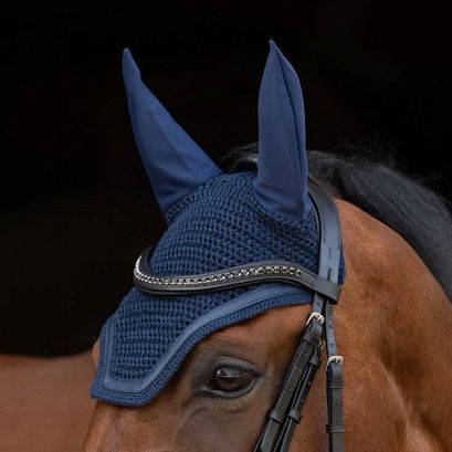 Ear Bonnet COVALLIERO Linea, navy