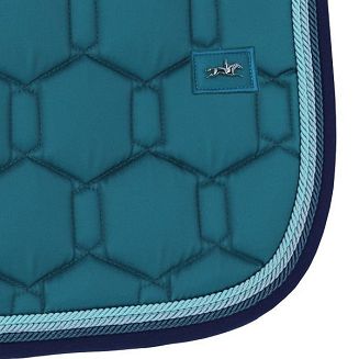 Elegancki wygląd podkreślają trzy ozdobne sznurki oraz subtelne, metalowe logo z motywem konia