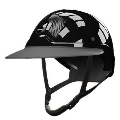 Riding Helmet FLEX-ON Armet Star Angel (chinstrap) - black