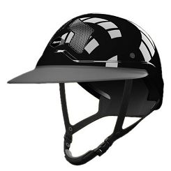 Riding Helmet FLEX-ON Armet Star Angel (chinstrap) - black