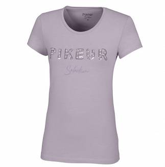 T-shirt  PIKEUR Phily- jeździecka koszulka bawełniana, Selection Wiosna Lato 2022 / 121000200 kolor jasny lila - silk purple