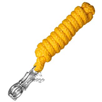 MUSTANG Uwiąz z liny + karabinek PH / 0058 21 żółty