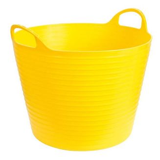 KERBL Wiaderko elastyczne z dwoma uchwytami 28l / 32353 - żółte