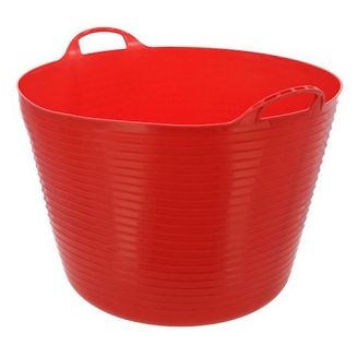 KERBL Wiaderko elastyczne z dwoma uchwytami 28l / 32353 - czerowne