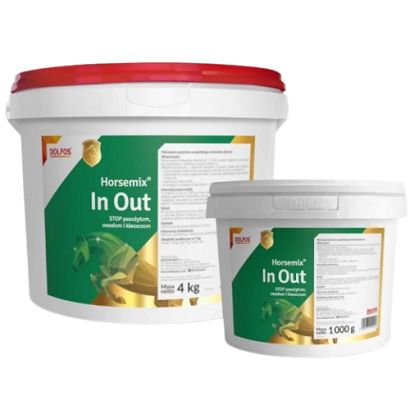STOP to parasites, insects and ticks DOLFOS Horsemix In Out 1kg