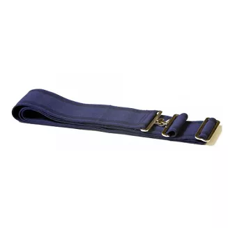 QHP Pas gumowy do derki - obergurt / 3005 - granatowy